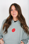 Run Long on Saturday Hoodie in Blue