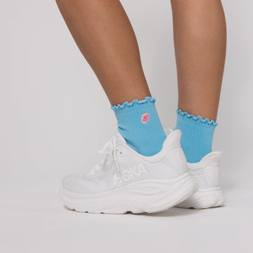 Electric Blue Saturday Ruffle